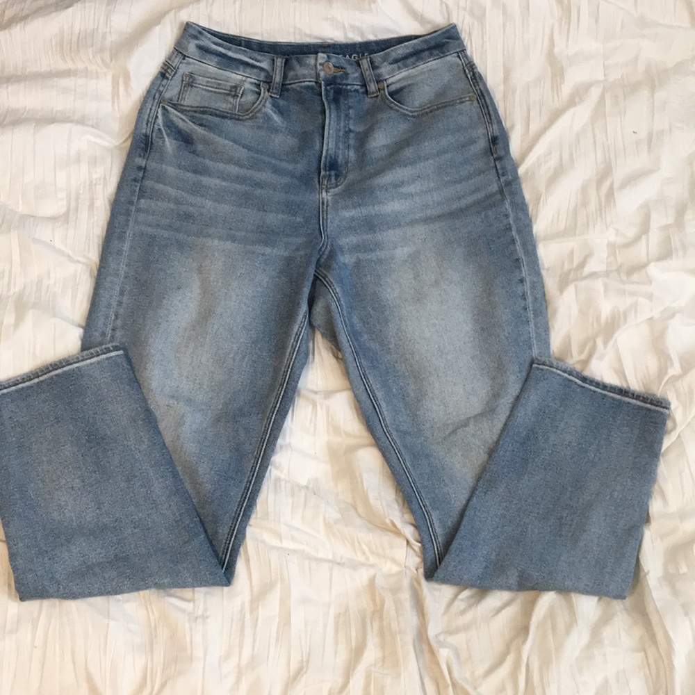 American eagle curvy mom jeans